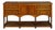 English 19th Century Oak Dresser Base with Marquetry, Doors and Drawers For Sale
