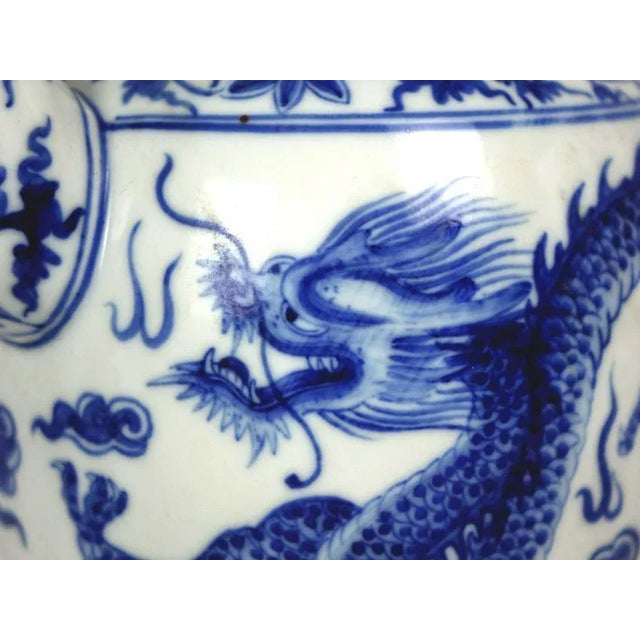 18th Century Chinese Porcelain Ewer with Marking on the Bottom For Sale - Image 6 of 8