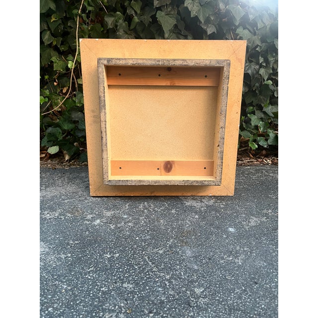 Vintage Blush Pink Postmodern "Cube" Accent Table For Sale In Los Angeles - Image 6 of 6