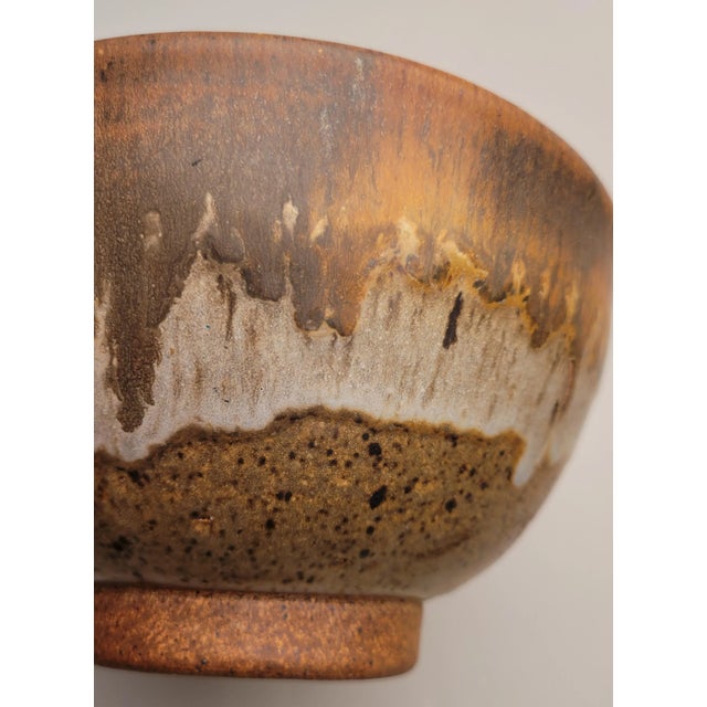Studio Pottery Bowl by Nancy Valk For Sale - Image 9 of 12