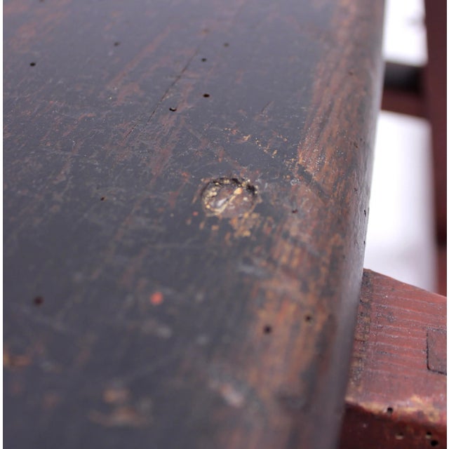 Vintage Wooden Sled, 1940s For Sale - Image 15 of 17