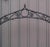 Traditional Garden Entryway - Ornamental Arched Wrought Iron For Sale - Image 3 of 6