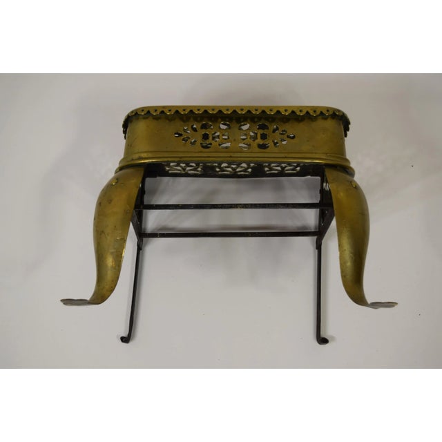 Mid-19th Century Victorian Brass & Iron Footman For Sale - Image 6 of 9