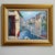Early-21st Century Impressionist Venice Canal Scene, Acrylic-on-Canvas -- Framed For Sale - Image 9 of 18