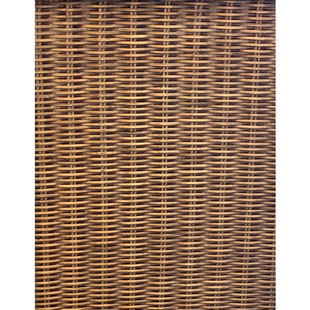 Vintage Henry Link for Lexington Furniture Woven Wicker Full Length