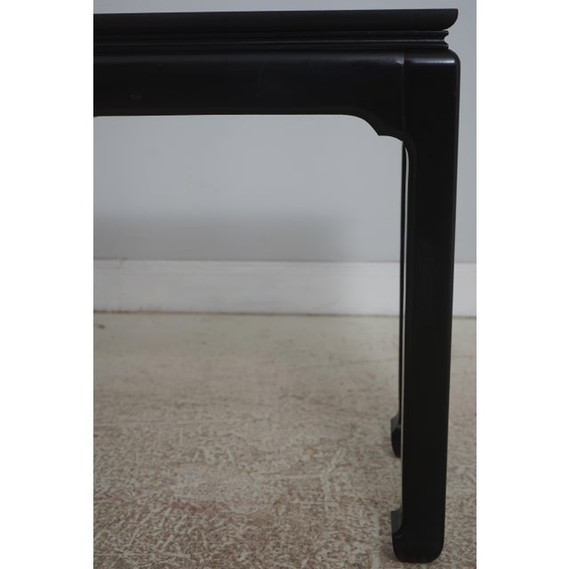 Chinese Black & Gold Decorated Console Table For Sale In Philadelphia - Image 6 of 14