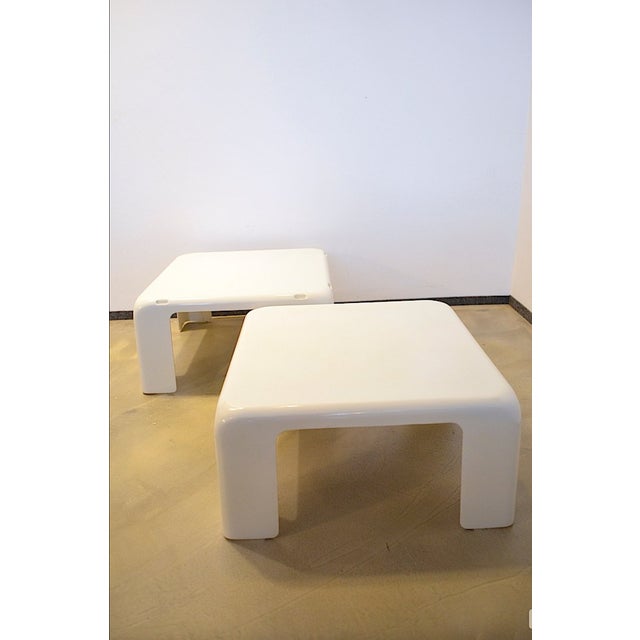 Quattro Gatti Coffee Tables by Mario Bellini for B&B Italia, 1960s, Set of 2 For Sale - Image 11 of 11