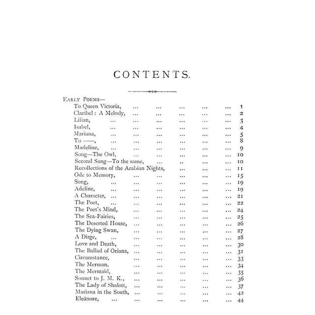 1920s "Poetical Works of Alfred Lord Tennyson" 1926 Tennyson, Alfred Lord For Sale - Image 5 of 7