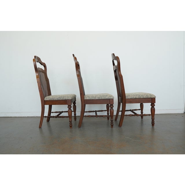 Vintage Singer Furniture Co. Dining Chairs (Set of 5) For Sale - Image 11 of 18