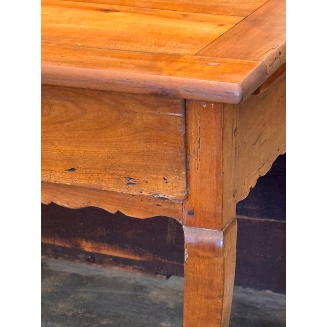 19th Century French Bureau Plat With Pull-Out Slide For Sale - Image 4 of 11