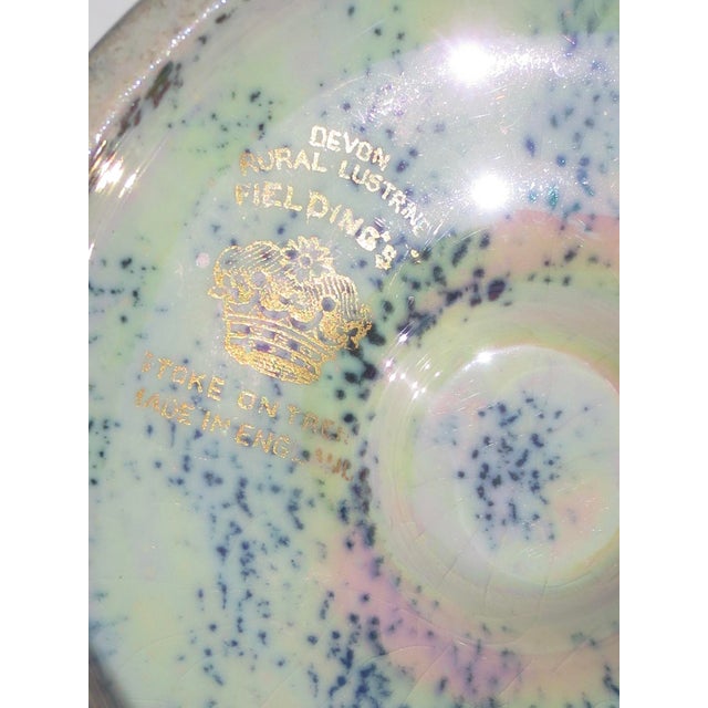Royal George Devon Lustrine Fieldings Stoke on Trent Vase Circa 30s' For Sale - Image 4 of 10