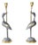 Vintage Crane Bird Lamps, 1970s, Set of 2 For Sale