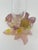 1990s Daum France Soliflore Roses Crystal Vase With Pate De Verre Floral Base Signed For Sale - Image 5 of 17