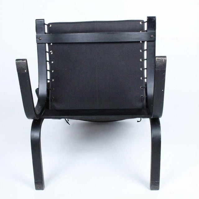 Set of Vintage Lounge Chair with Ottoman by Ingmar Relling for Westnofa, 1960s For Sale - Image 6 of 7