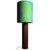 Tall Scandinavian Tropical Hardwood Table Lamp, 1960s For Sale - Image 11 of 11