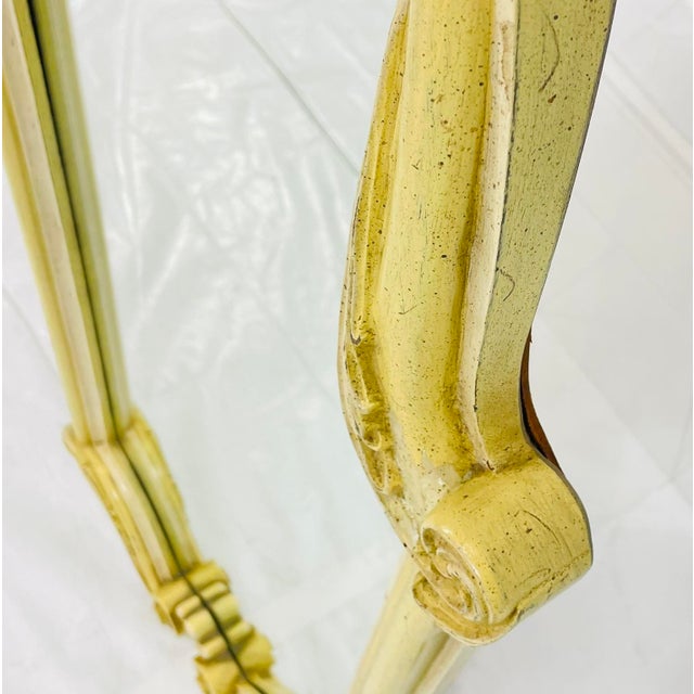 1940s Carved Giltwood Wall Mirror, Rococo Revival For Sale - Image 16 of 18