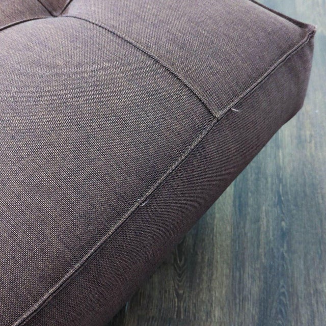 Innovation Splitback Modern Brown Sofa Bed With Metal Legs For Sale In San Francisco - Image 6 of 6