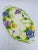 Ceramic Vintage Ceramic Pansy Platter For Sale - Image 7 of 7