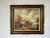 Vintage G. Closson English Cottage Oil on Canvas Painting For Sale - Image 4 of 13