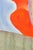 Jessica Simorte "Curtain" Contemporary Colorful Abstract Mixed Media Interior Space Painting, 2022 For Sale In Houston - Image 6 of 8
