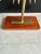 Wood Vintage 31” Brutalist Metal Sunburst Objet in the Manner of Marc Weinstein For Sale - Image 7 of 12