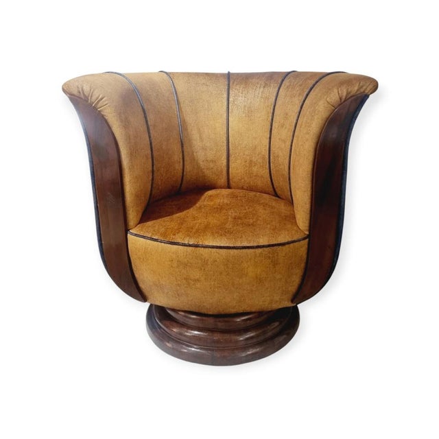 Art Deco Tulip Armchairs, 1920s, Set of 2 For Sale - Image 3 of 18