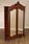 French Louis XV Style Antique Carved Mahogany Mirrored Armoire For Sale - Image 4 of 18