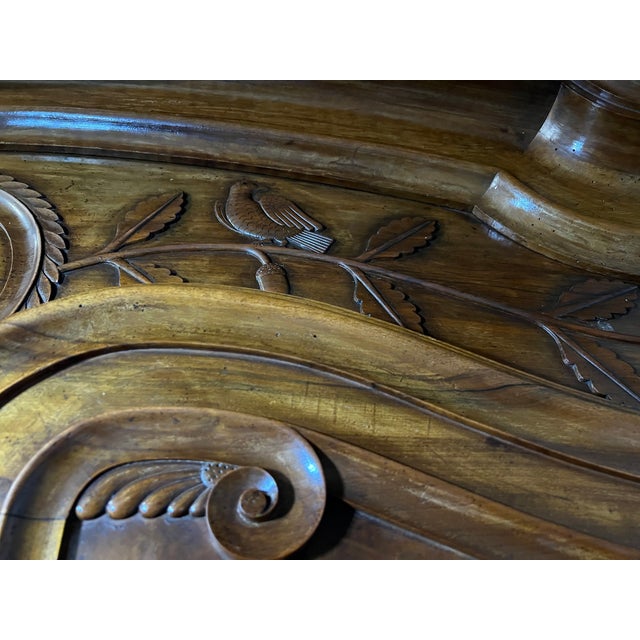 Louis XV French Burgundy Provincial Armoire Circa 1760 Chateau Cormatin For Sale - Image 4 of 12