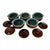 Oomph 1940s Red Wing Provincial Oomph Covered Casseroles, Set of Five For Sale - Image 4 of 7