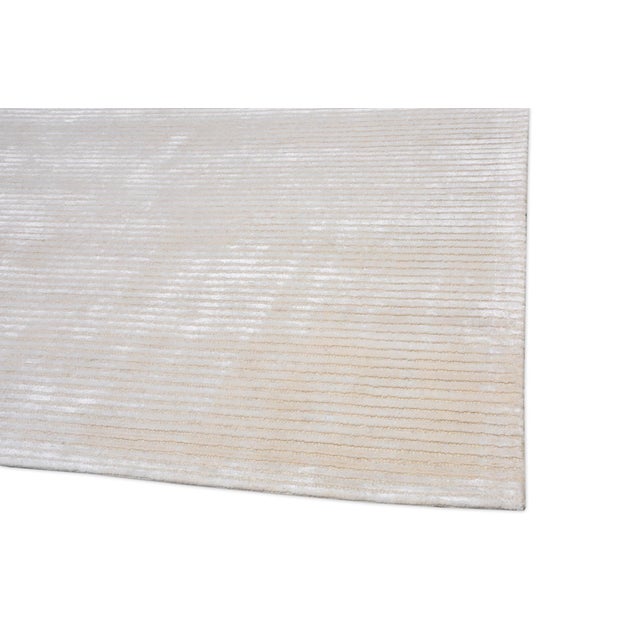 2020s Pasargad Home Edgy Beige Area Rug, 7' 9'' X 9' 9'' For Sale - Image 5 of 6