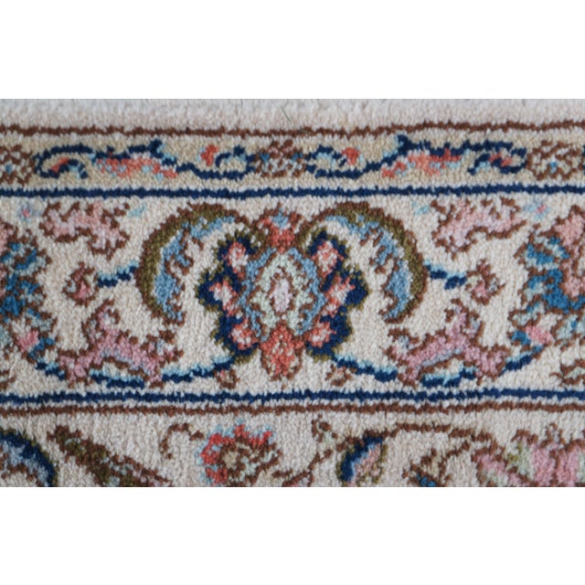 Textile Karastan 100% Wool Floral Palmette Animal 738 Area Rug Runner Mat 2.5' X 12' For Sale - Image 7 of 17