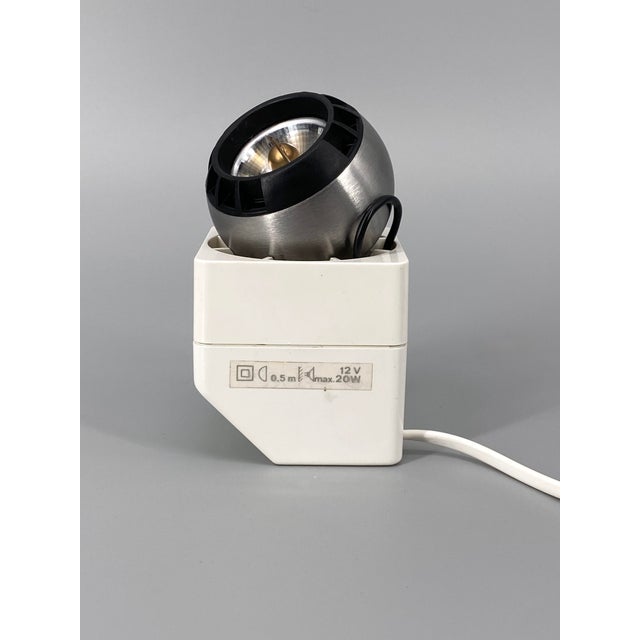 Magnetic Mini Beige 41601 Spotlight Lamp by Dieter Witte for Osram, Germany, 1970s For Sale - Image 10 of 16