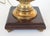 Vintage Footed Brass Pineapple Table Lamp W/ Wood Base For Sale In Milwaukee - Image 6 of 13