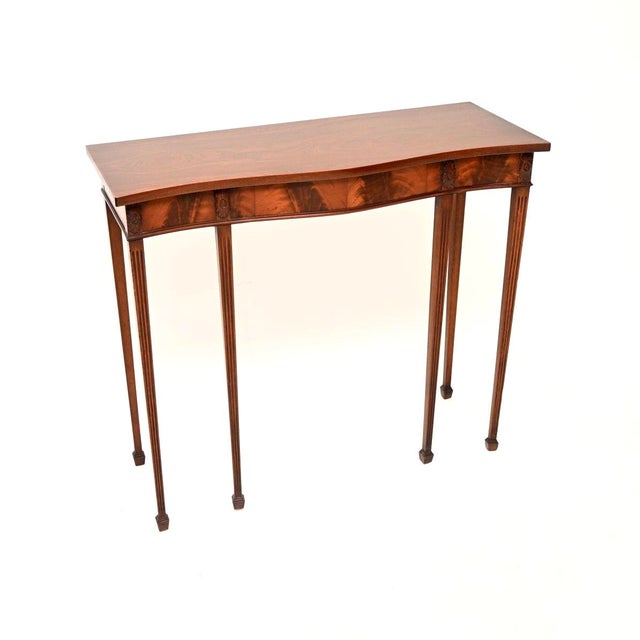 Antique Edwardian Console Table, 1900s For Sale - Image 10 of 10