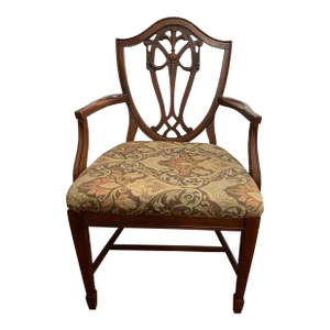 Bernhardt Hepplewhite Dining Chair Shield Back Vintage