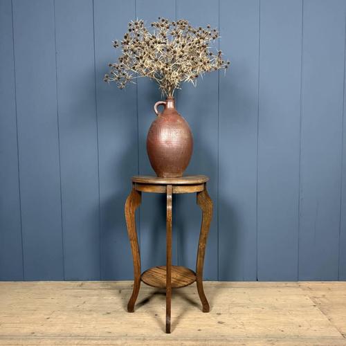 Large Oak Plant Table For Sale - Image 14 of 14