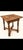 A magnificent small louis xiii style side table, likely made of solid oak, showcasing the craftsmanship typical of early...
