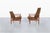 Mid-Century Modern 1960s Danish Modern Teak Lounge Chairs - Set of 2 For Sale - Image 3 of 12