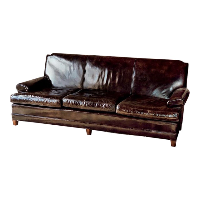 Patent Leather Sofa Chairish