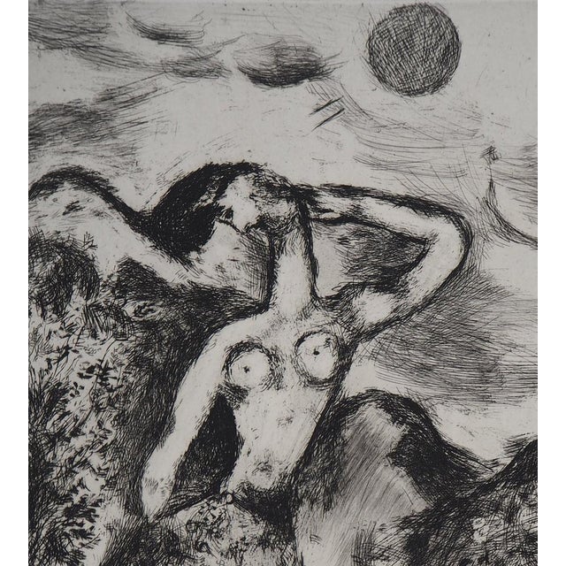 Marc Chagall, The Mouse Transformed Into a Girl, 1952, Original Etching For Sale - Image 7 of 8