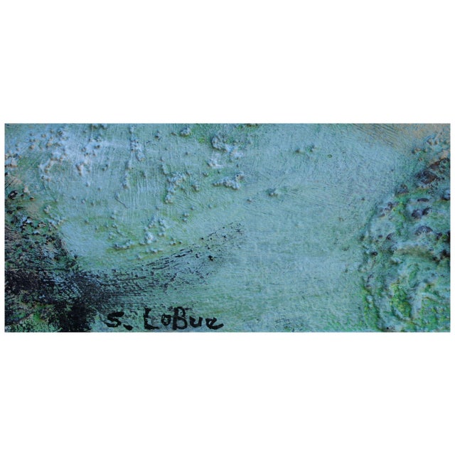 American Modernist Self Portrait Figurative by Sandra LaBoue-Erba For Sale - Image 3 of 4