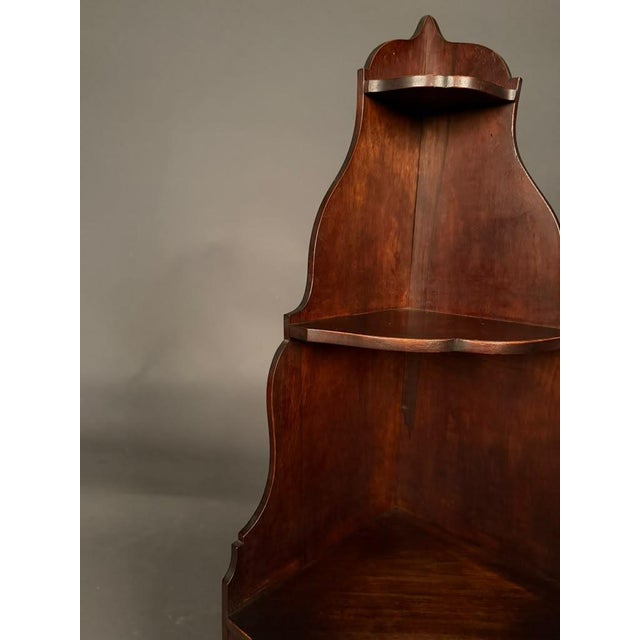 19th Century French Walnut Corner Cupboard, Circa 1850 For Sale - Image 12 of 16