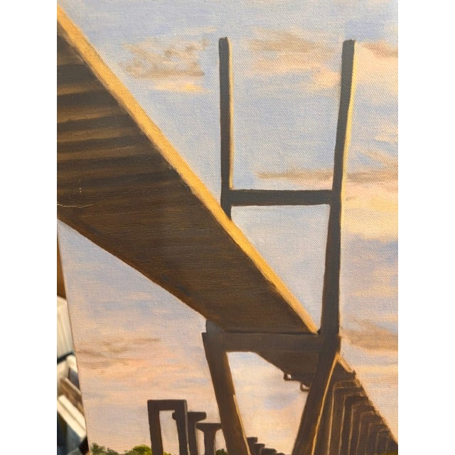 2010s Under the Talmadge Bridge, 6–8 Am by Kathleen Varadi, 2019 For Sale - Image 5 of 10