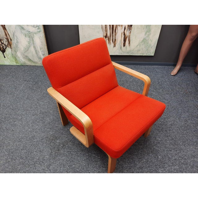 1970s Vintage Lounge Chair by Rud Thygesen & Johnny Sørensen for Magnus Olesen, 1970s For Sale - Image 5 of 11