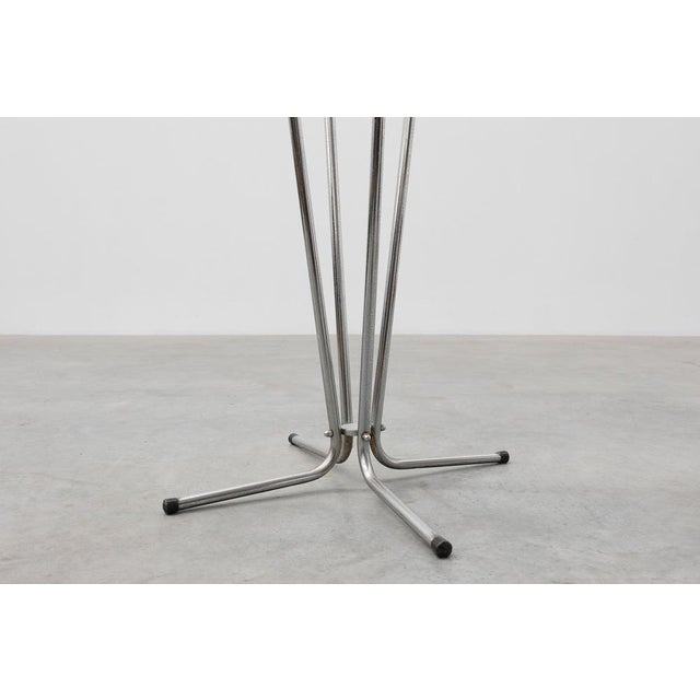 Mid-Century Modern Chrome Coat Rack from Tubax, Belgium, 1950s For Sale - Image 9 of 12