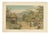 German School, Tagalog Village on Luzon Philippine Colonial Landscape Print, 1883, Paper For Sale