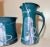 1990s 3 American Mark Chamberlain Cosmic Deco Handmade Pottery Studio Vase Pitcher For Sale - Image 5 of 11