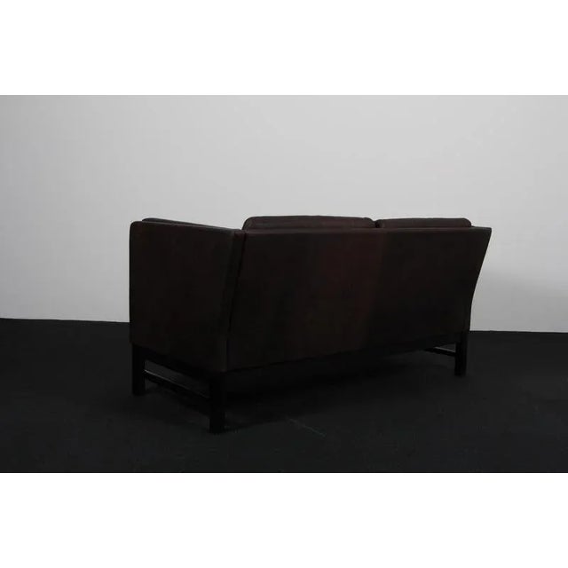 Wood 2-Seater Sofa by Erik Jørgensen, 2000s For Sale - Image 7 of 8