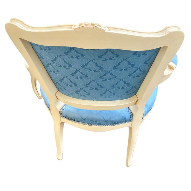 1950s Vintage Louis XV Armchairs, 1950s, Set of 2 For Sale - Image 5 of 9