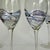 Contemporary 1990s Artland “Helios” Wine Glasses – Multicolor Mosaic With Gold Accents - Set of 4 For Sale - Image 3 of 9